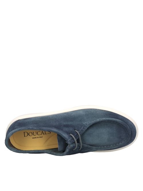 Stringate in camoscio DOUCAL'S | DU3553SWIFUZ260HORIZON BLU